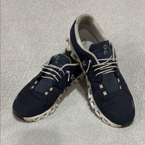 On Running Men's Navy Sneakers